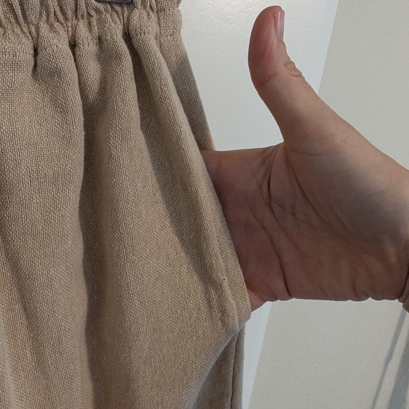 Sister Nettle hemp block print pants - Picture 4 of 9